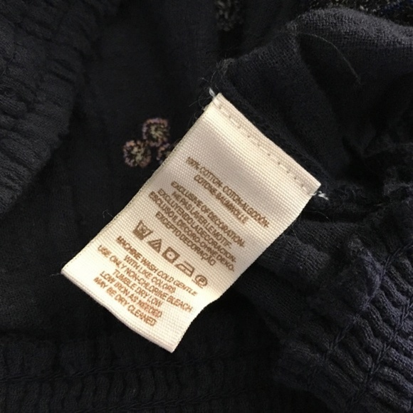 Free People Saachi Smock Off The Shoulder Top (M) - Picture 8 of 8